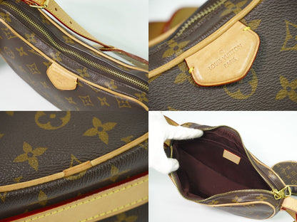 LOUIS VUITTON クロワッサン モノグラム ショルダーバッグ M46828
