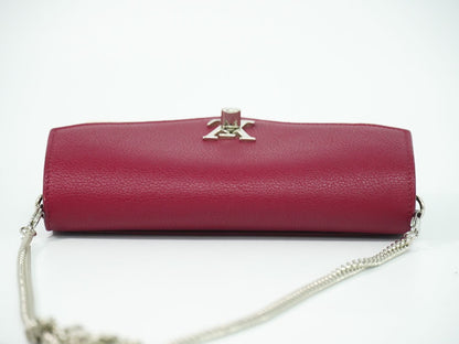 LOUIS VUITTON ポシェット ロックミー レザー ショルダーバッグ リドゥヴァン クレーム M63470