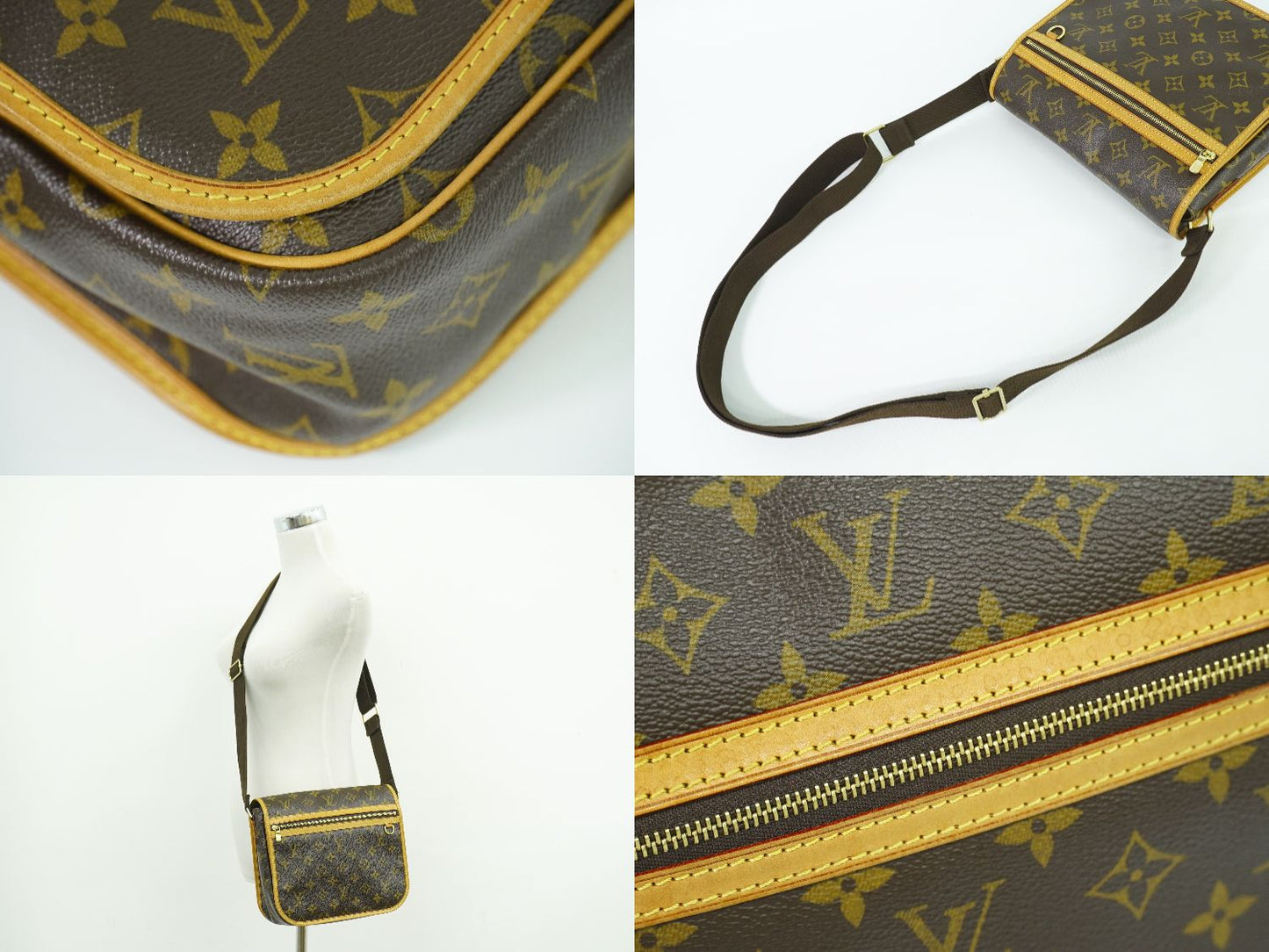 LOUIS VUITTON メッセンジャー ボスフォール PM モノグラム ショルダーバッグ M40106