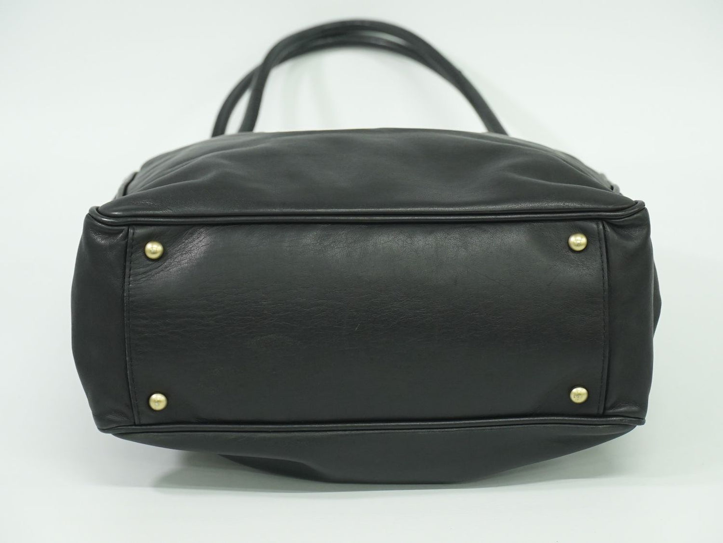 CHANEL カメリア ショルダーバッグ ブラック