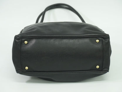 CHANEL カメリア ショルダーバッグ ブラック