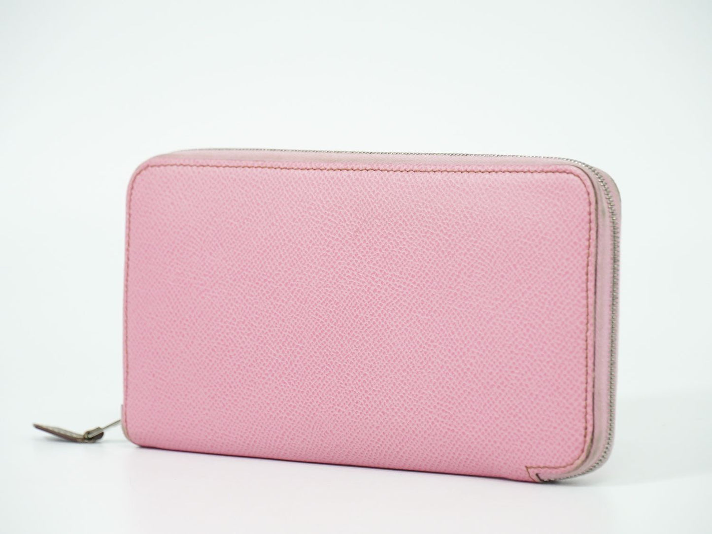 HERMES アザップ シルクイン ロング 長財布 ピンク