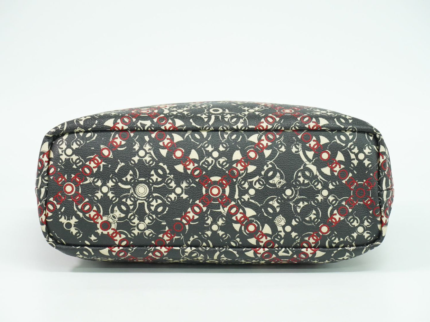 CHANEL ココトラベル トートバッグ ブラック マルチカラー