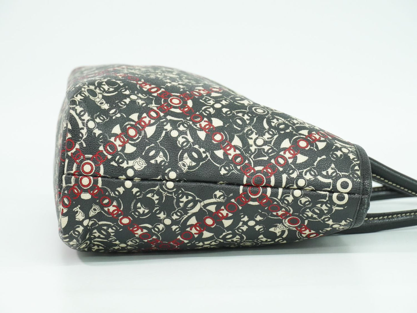 CHANEL ココトラベル トートバッグ ブラック マルチカラー