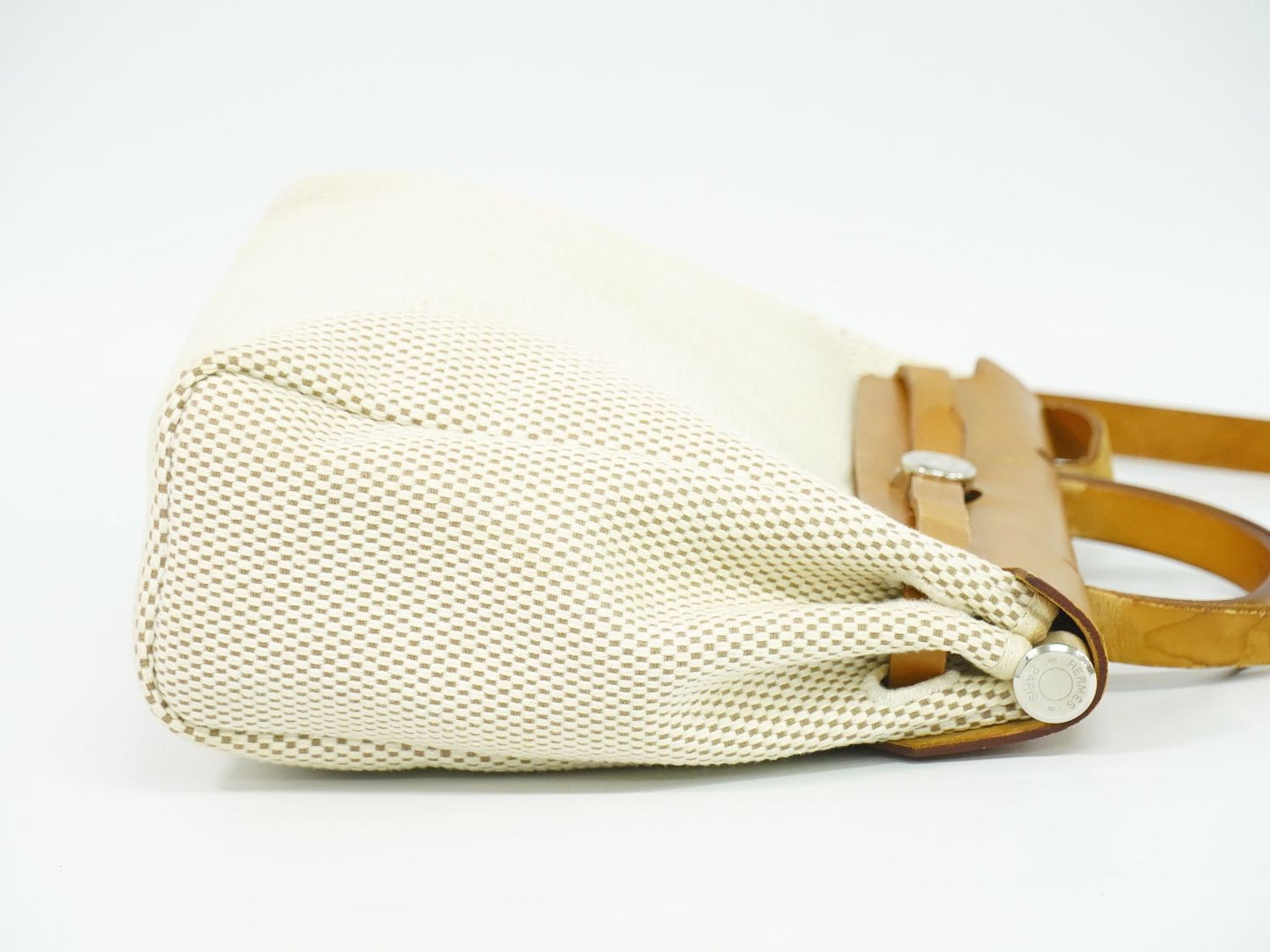 HERMES エールバッグ PM 2WAY ショルダーバッグ □F刻 2002年 ベージュ ブラウン