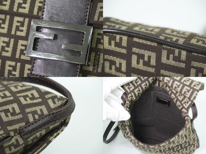 FENDI ズッキーノ ショルダーバッグ ブラウン 8BT075