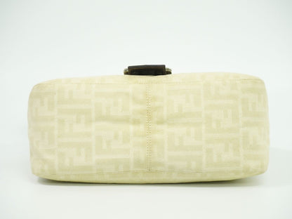 FENDI ズッカ マンマバケット ショルダーバッグ ベージュ 26325