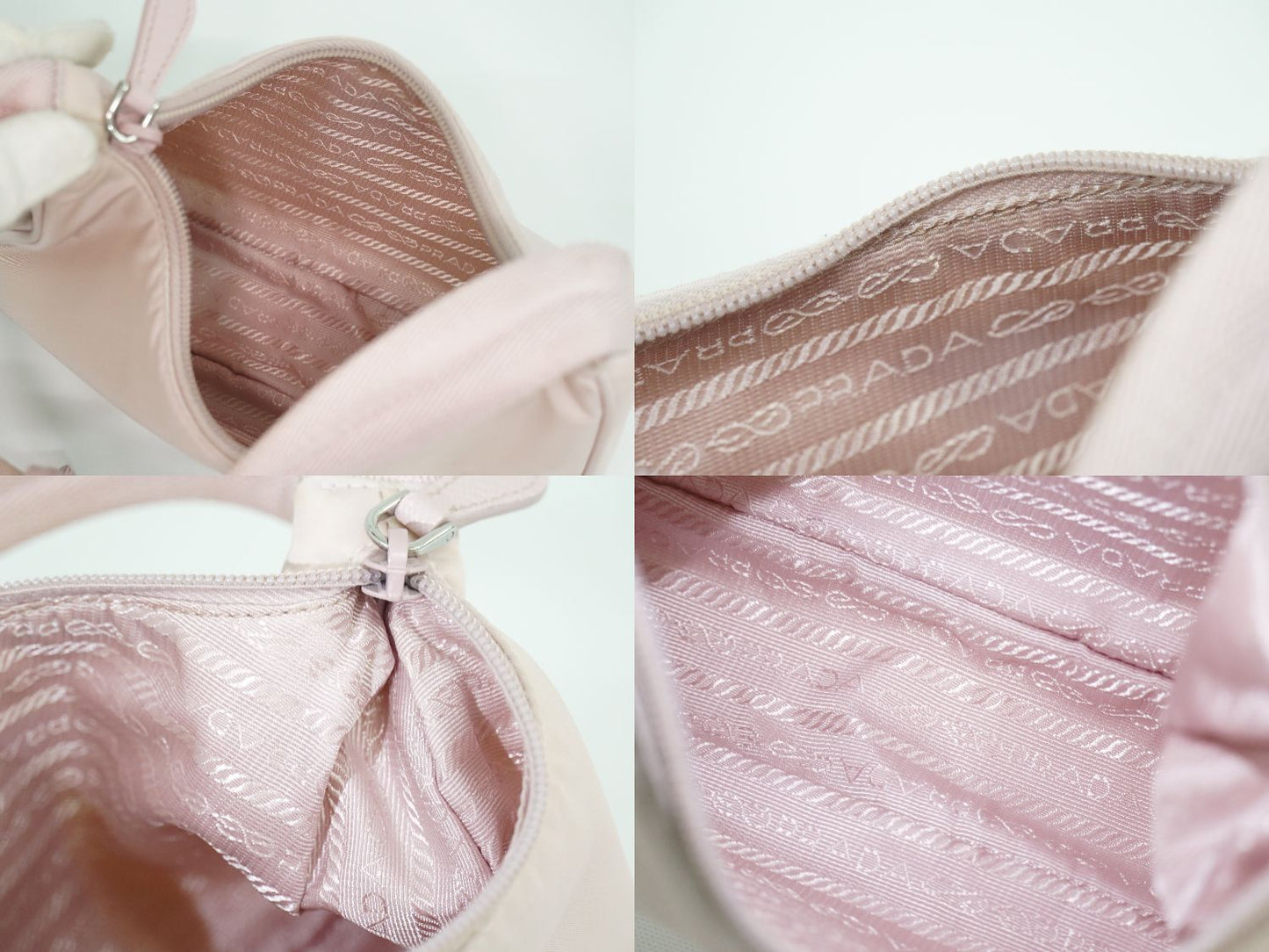 PRADA Re-Edition 2000 ハンドバッグ ピンク
