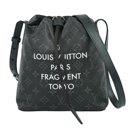 LOUIS VUITTON LV × フラグメント FRAGMENT ナノバッグ モノグラム エクリプス ショルダーバッグ M43418