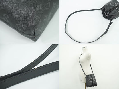 LOUIS VUITTON LV × フラグメント FRAGMENT ナノバッグ モノグラム エクリプス ショルダーバッグ M43418
