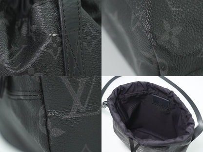 LOUIS VUITTON LV × フラグメント FRAGMENT ナノバッグ モノグラム エクリプス ショルダーバッグ M43418