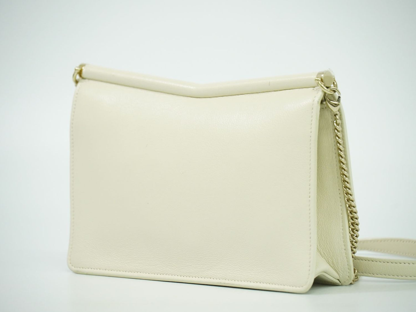 JIMMY CHOO シドニー ショルダーバッグ アイボリー