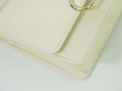 JIMMY CHOO シドニー ショルダーバッグ アイボリー