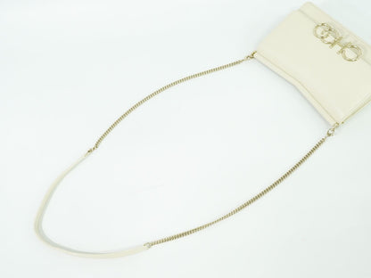 JIMMY CHOO シドニー ショルダーバッグ アイボリー