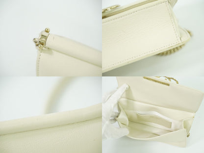 JIMMY CHOO シドニー ショルダーバッグ アイボリー