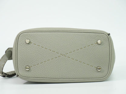 FENDI セレリア アンナ スモール 2WAY ショルダーバッグ グレー 8BT218