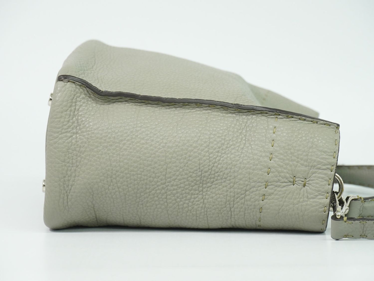 FENDI セレリア アンナ スモール 2WAY ショルダーバッグ グレー 8BT218