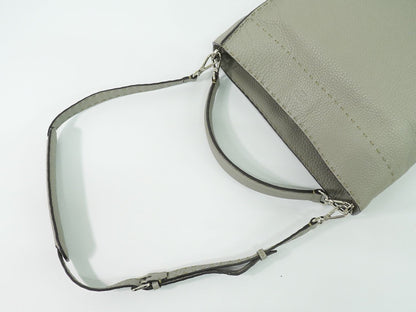 FENDI セレリア アンナ スモール 2WAY ショルダーバッグ グレー 8BT218