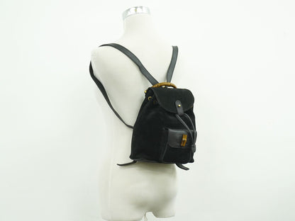 GUCCI バンブー ミニ リュックサック ブラック