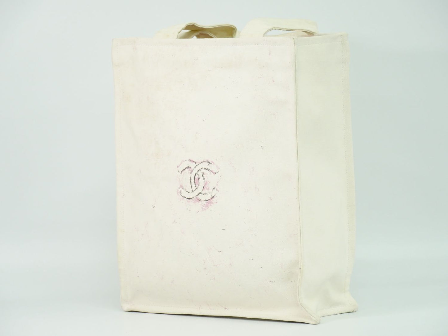 CHANEL ココマーク マイアミ クルーズライン トートバッグ ホワイト