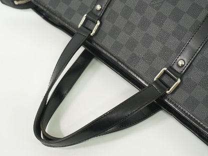 LOUIS VUITTON タダオ PM ダミエ グラフィット ビジネスバッグ N51192