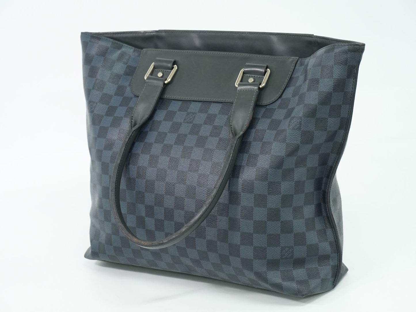 LOUIS VUITTON カバヴォワヤージュ ダミエ コバルト ショルダーバッグ N41397