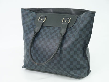 LOUIS VUITTON カバヴォワヤージュ ダミエ コバルト ショルダーバッグ N41397