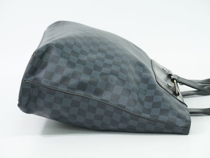 LOUIS VUITTON カバヴォワヤージュ ダミエ コバルト ショルダーバッグ N41397