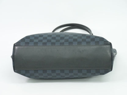 LOUIS VUITTON カバヴォワヤージュ ダミエ コバルト ショルダーバッグ N41397