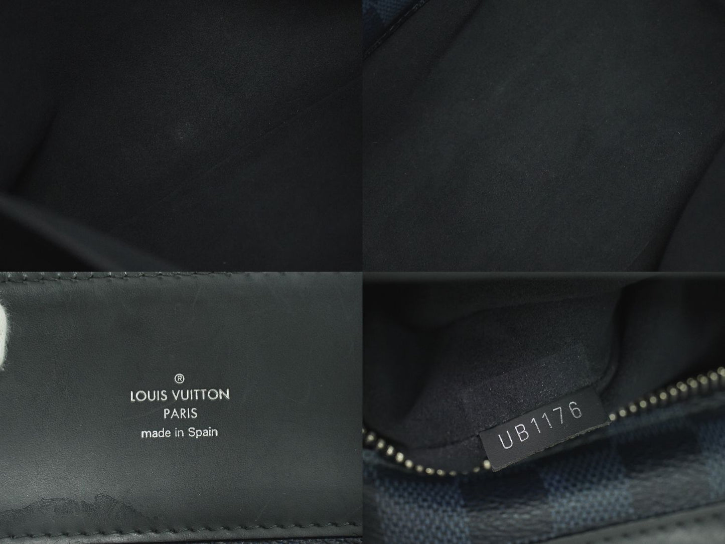 LOUIS VUITTON カバヴォワヤージュ ダミエ コバルト ショルダーバッグ N41397