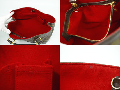 LOUIS VUITTON ハムステッド PM ダミエ エベヌ トートバッグ N51205