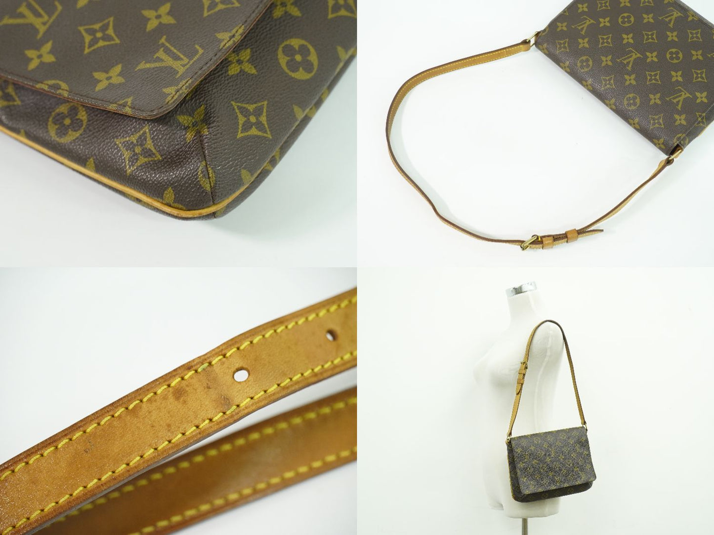 LOUIS VUITTON ミュゼットタンゴ ショート モノグラム ショルダーバッグ M51257