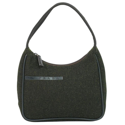 PRADA スポーツライン ハンドバッグ ダークカーキ