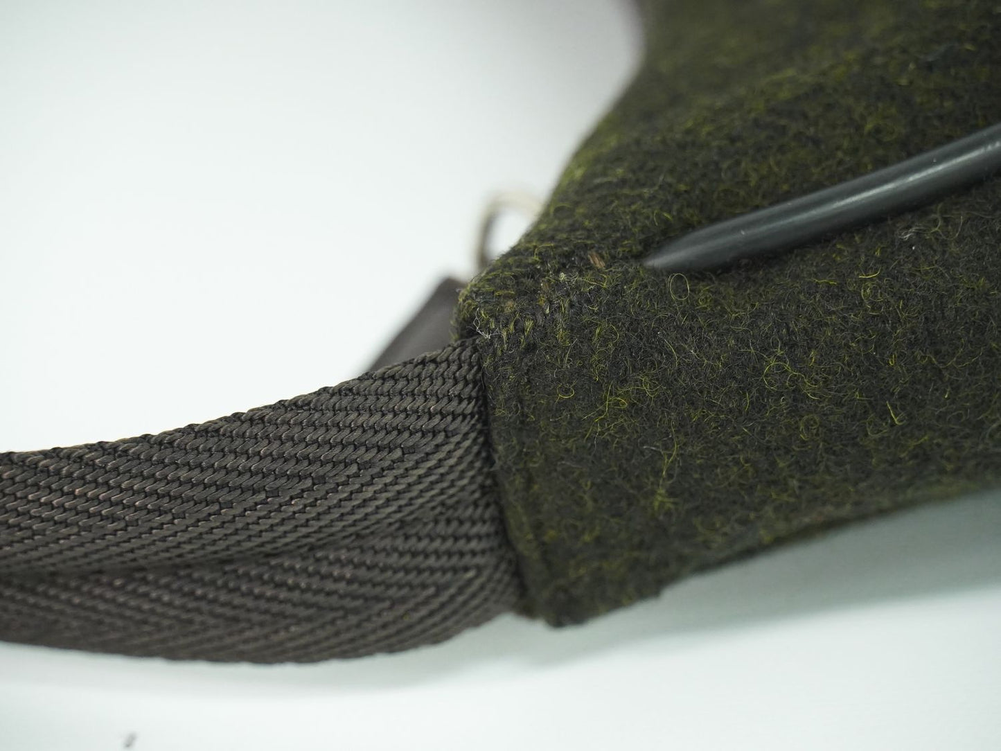 PRADA スポーツライン ハンドバッグ ダークカーキ