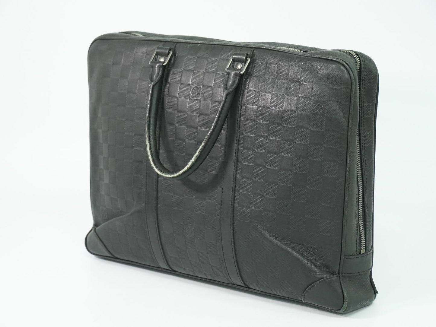 LOUIS VUITTON ポルトドキュマンヴォワヤージュ ダミエ アンフィニ ビジネスバッグ オニキス N41146