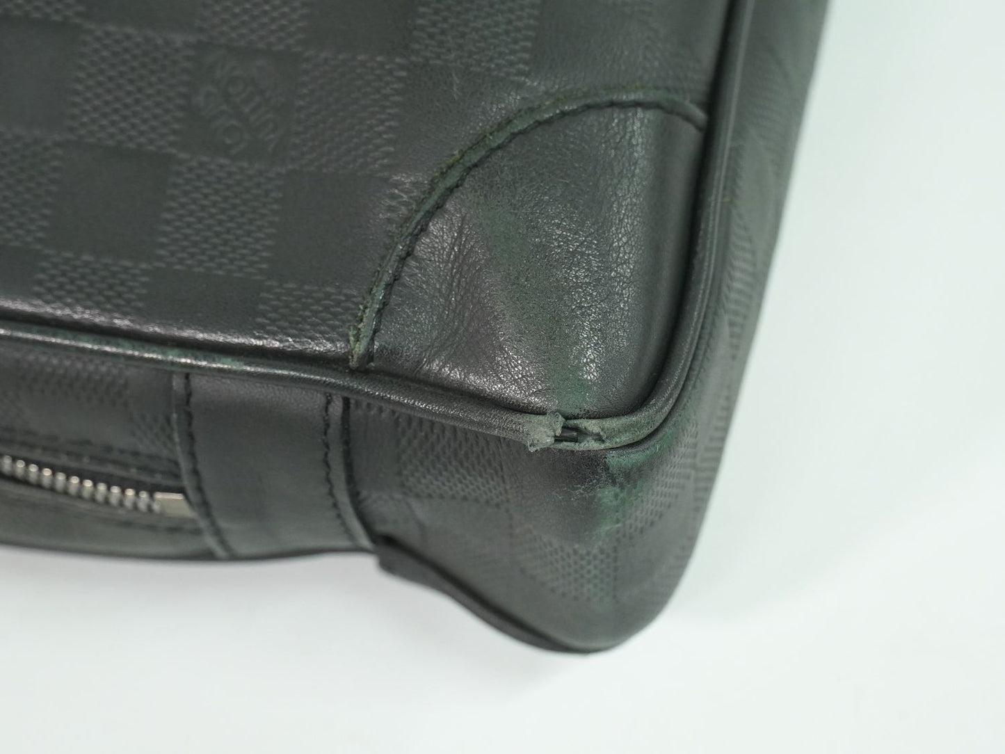 LOUIS VUITTON ポルトドキュマンヴォワヤージュ ダミエ アンフィニ ビジネスバッグ オニキス N41146