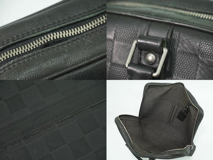LOUIS VUITTON ポルトドキュマンヴォワヤージュ ダミエ アンフィニ ビジネスバッグ オニキス N41146