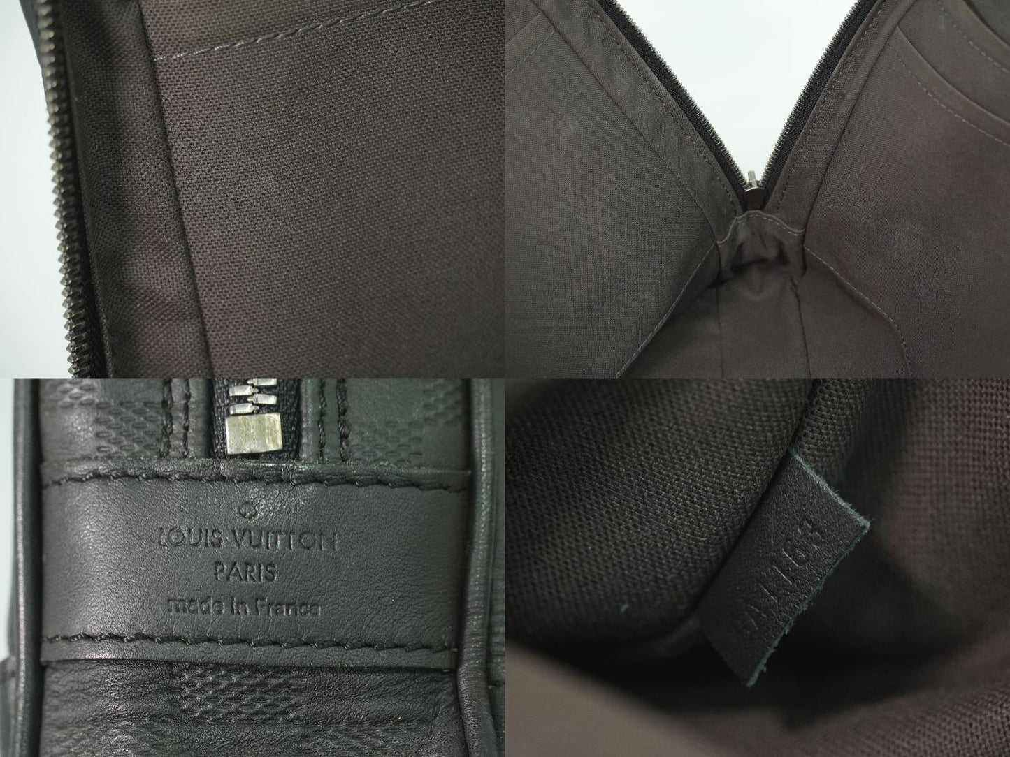 LOUIS VUITTON ポルトドキュマンヴォワヤージュ ダミエ アンフィニ ビジネスバッグ オニキス N41146