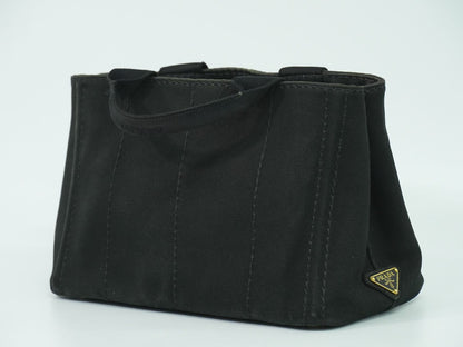 PRADA ミニ カナパ ハンドバッグ ブラック BN2439