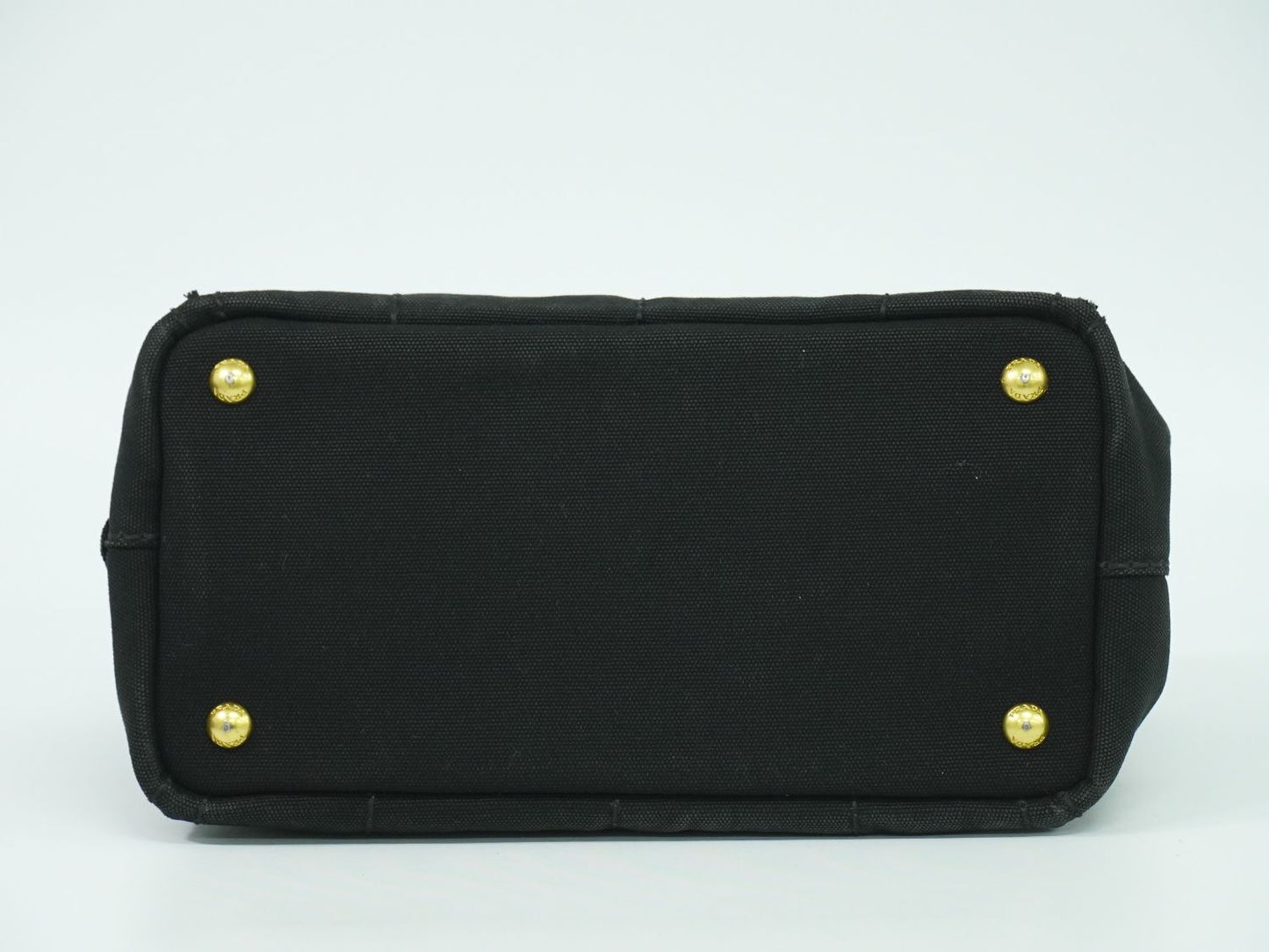 PRADA ミニ カナパ ハンドバッグ ブラック BN2439