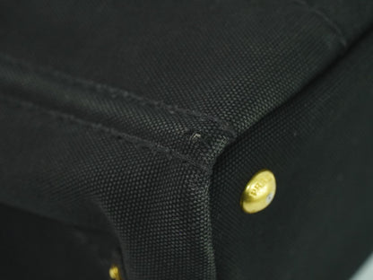 PRADA ミニ カナパ ハンドバッグ ブラック BN2439