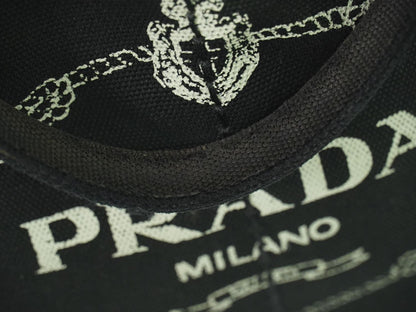 PRADA ミニ カナパ ハンドバッグ ブラック BN2439