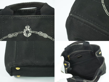 PRADA ミニ カナパ ハンドバッグ ブラック BN2439