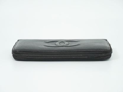 CHANEL ココマーク 長財布 ブラック