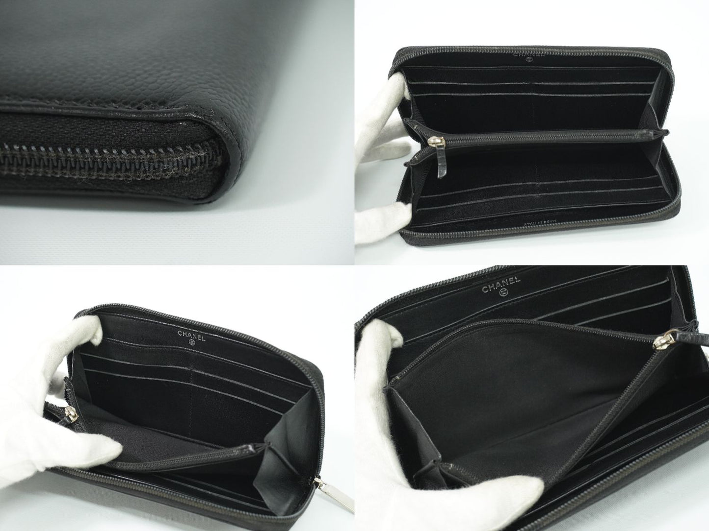 CHANEL ココマーク 長財布 ブラック