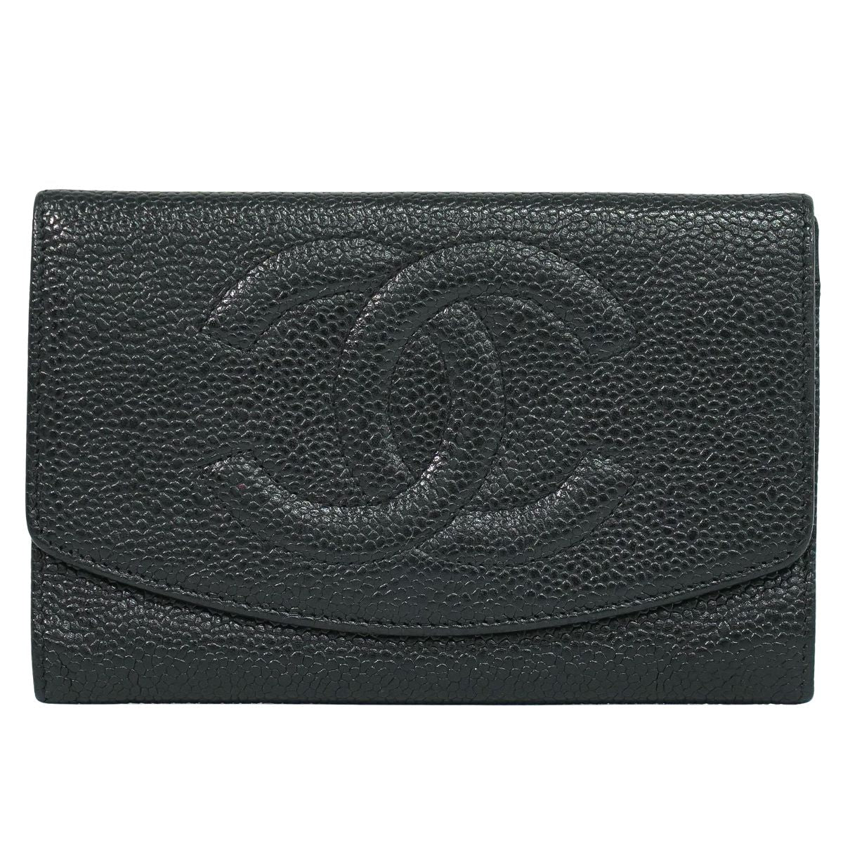 CHANEL ココマーク コインケース カードケース ブラック