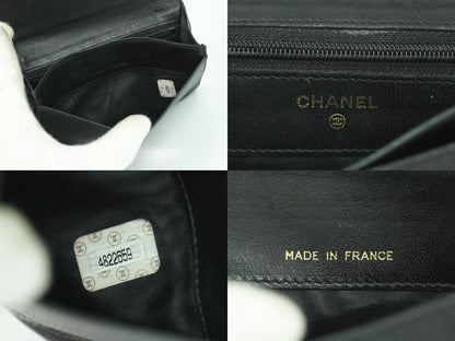 CHANEL ココマーク コインケース カードケース ブラック