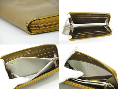 CHANEL ココマーク 長財布 ゴールド