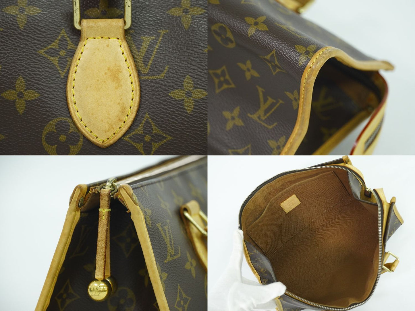 LOUIS VUITTON ポパンクール モノグラム ハンドバッグ M40009