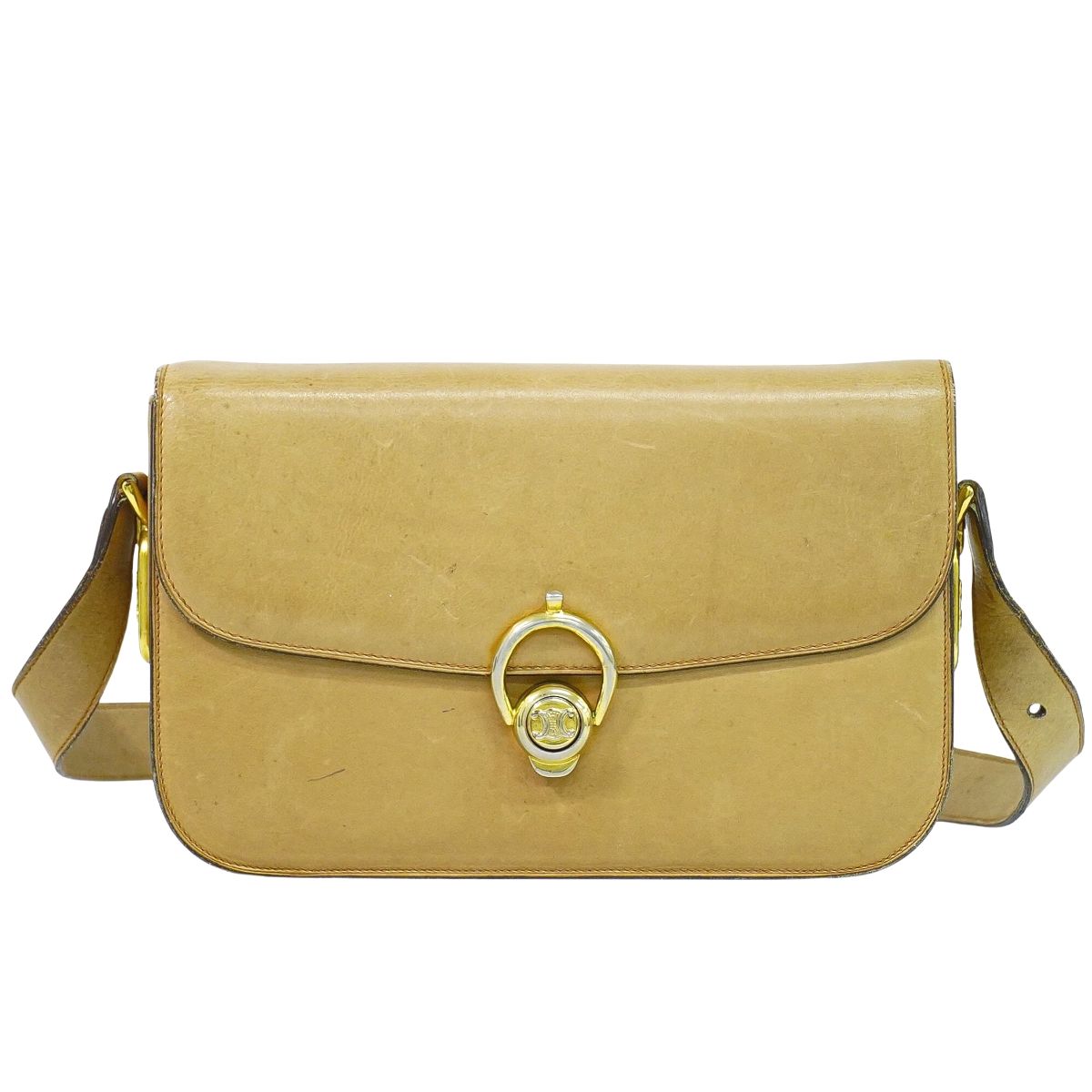 CELINE ショルダーバッグ ベージュ